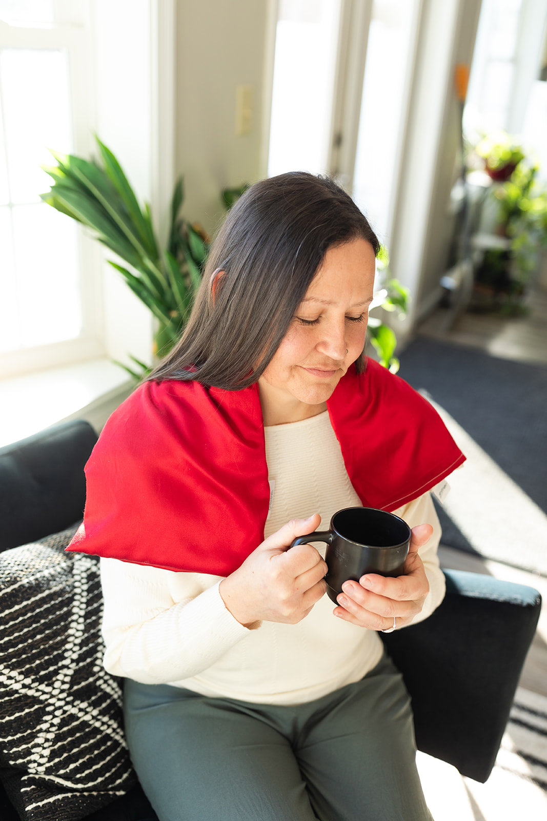 Weighted Wrap vs. Weighted Blanket for Perimenopause Hot Flashes