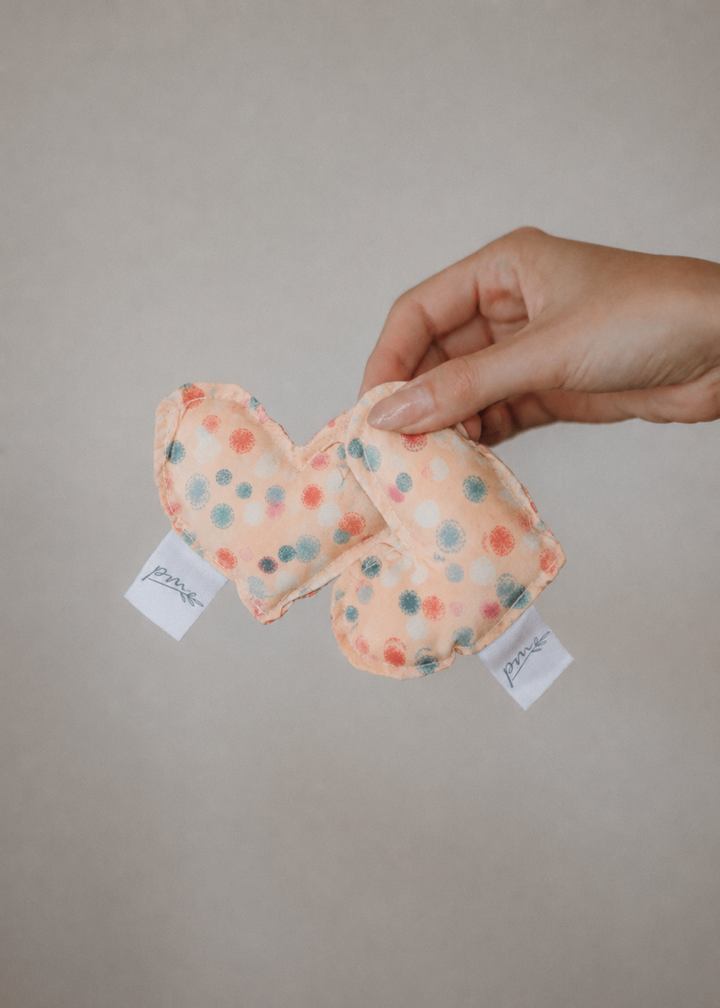 Weighted Sensory Fidgets (Set of 2) | Natural Cotton, Flaxseed & Glass Marbles