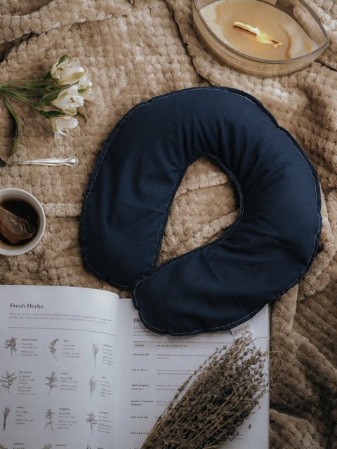 Weighted Neck Pillow for Vagus Nerve & Nervous System Support | Hot or Cold Aromatherapy