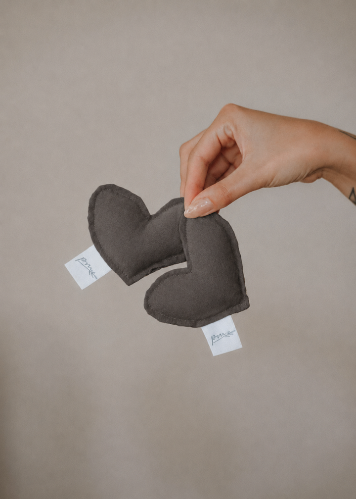 Weighted Sensory Fidgets (Set of 2) | Natural Cotton, Flaxseed & Glass Marbles