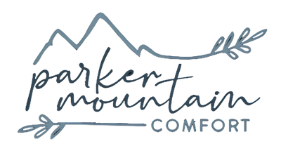 Parker Mountain Comfort Logo - Weighted Neck and Eye Pillows