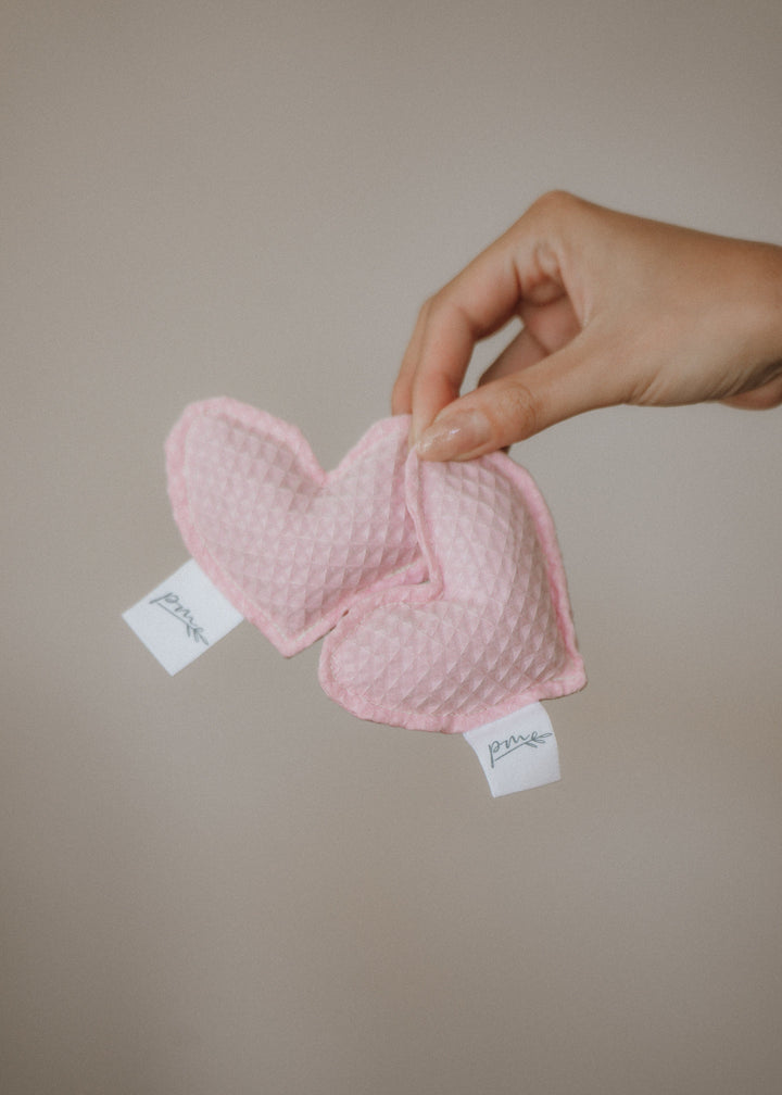 Parker Mountain Comfort Wraps Accessories Blush / Unscented / Square Fidgets | Two Pack | Find Focus in the Palm of your Hands
