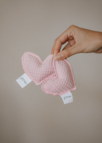 Parker Mountain Comfort Wraps Accessories Blush / Unscented / Square Fidgets | Two Pack | Find Focus in the Palm of your Hands