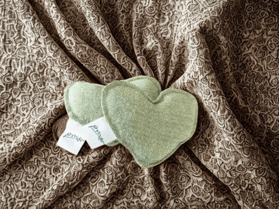 Parker Mountain Comfort Wraps Accessories Green / Unscented / Heart Fidgets | Two Pack | Find Focus in the Palm of your Hands