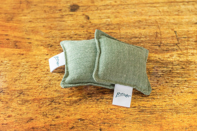 Parker Mountain Comfort Wraps Accessories Green / Unscented / Square Fidgets | Single Pack | find focus in the palm of your hands