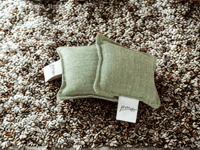 Parker Mountain Comfort Wraps Accessories Green / Unscented / Square Fidgets | Two Pack | Find Focus in the Palm of your Hands