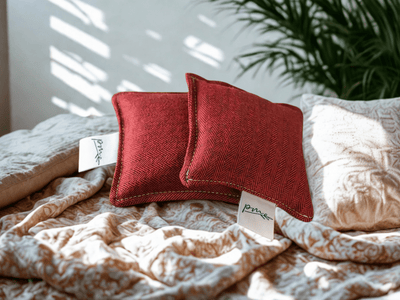 Parker Mountain Comfort Wraps Accessories Red / Unscented / Square Fidgets | Two Pack | Find Focus in the Palm of your Hands