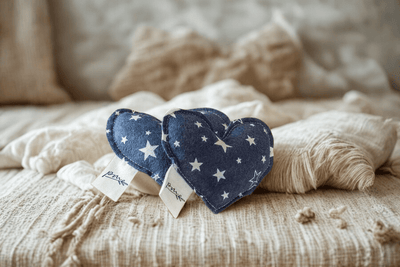 Parker Mountain Comfort Wraps Accessories Star / Unscented / Heart Fidgets | Two Pack | Find Focus in the Palm of your Hands