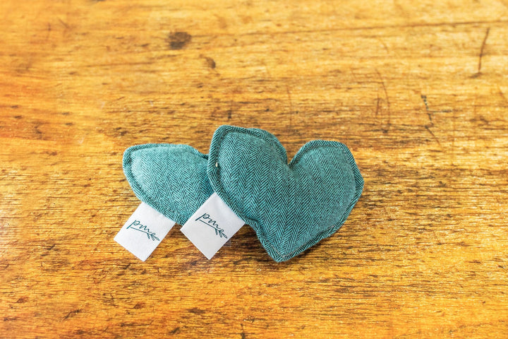Parker Mountain Comfort Wraps Accessories Teal / Unscented / Heart Fidgets | Single Pack | find focus in the palm of your hands