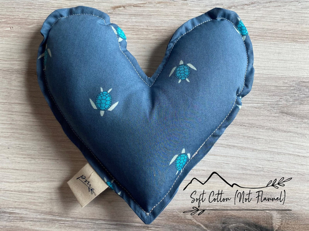 Parker Mountain Comfort Wraps  Blue Turtles / Unscented Heart of Hope | Used for grounding
