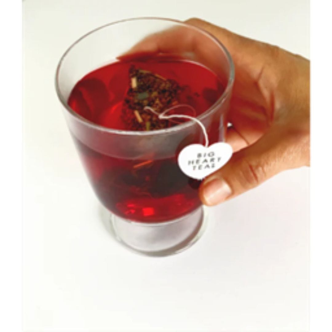 Parker Mountain Comfort Wraps Blushing Tart and Floral Herbal Tea (Includes 2 Tea Bags)