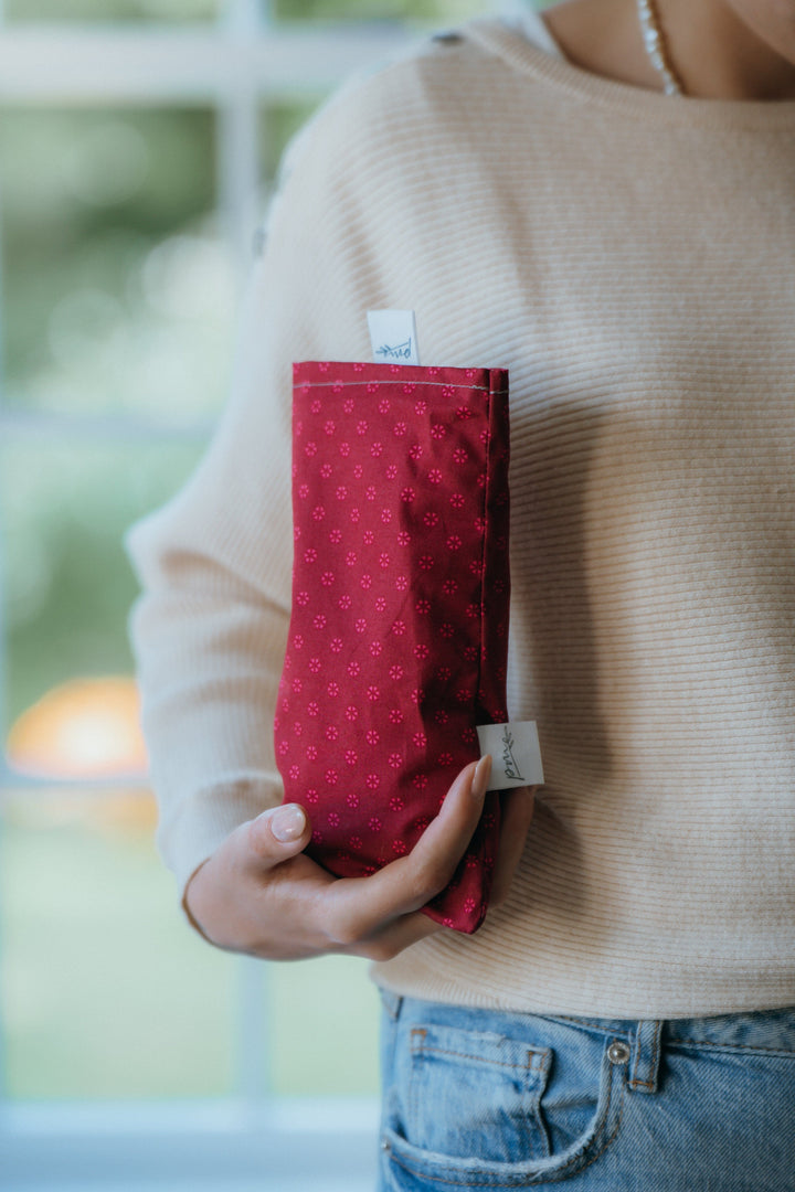 Parker Mountain Comfort Wraps Deep Berry / Unscented Weighted Eye Pillow