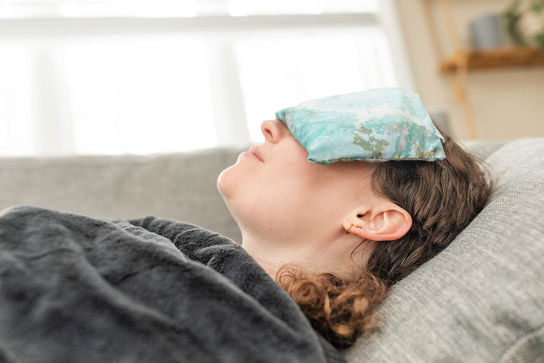 Parker Mountain Comfort Wraps Earth Views Collection | Eye Pillow | Limited Edition Fabric