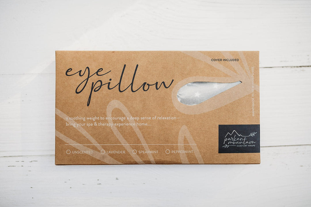 Parker Mountain Comfort Wraps  Eye Pillow | over your eyes or spot treatment anywhere on your body