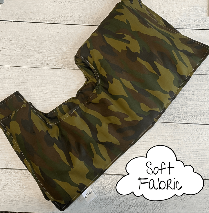 Parker Mountain Comfort Wraps  Gift Message Camo / Unscented Deluxe Wrap | shoulders and upper back