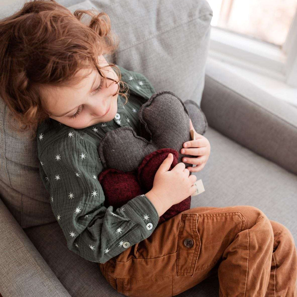 Sympathy & Anxiety Gift | Weighted Comfort Heart | Heart of Hope