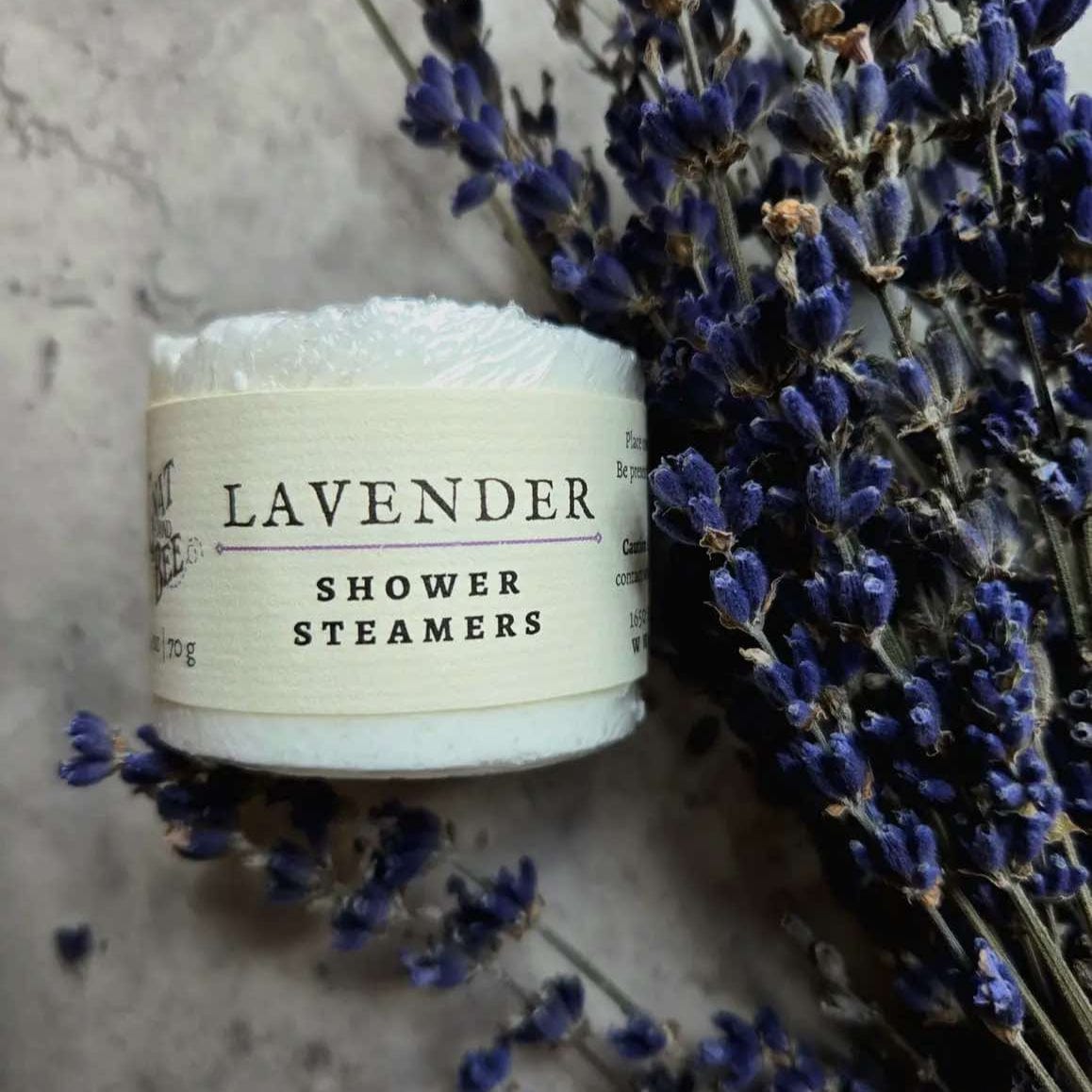 lavender plant in shower Lavender Shower Steamer
