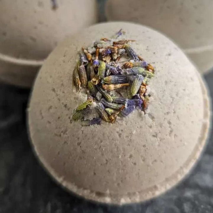 Parker Mountain Comfort Wraps  Lavender Shower Steamer + Sweet Lavender Bath Bomb