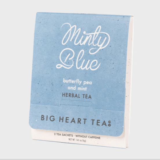 Parker Mountain Comfort Wraps Minty Blue Herbal Tea (Includes 2 Tea Bags)