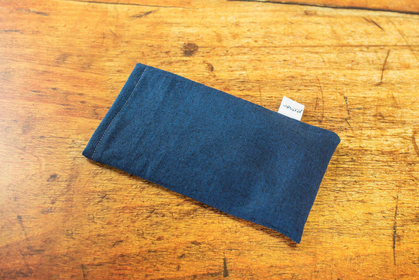 Parker Mountain Comfort Wraps  Navy Blue / Unscented Eye Pillow | over your eyes or spot treatment anywhere on your body