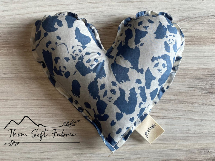 Parker Mountain Comfort Wraps  Pandas / Unscented Heart of Hope | Used for grounding