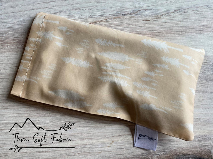 Parker Mountain Comfort Wraps  Peach Trees / Unscented Eye Pillow | over your eyes or spot treatment anywhere on your body