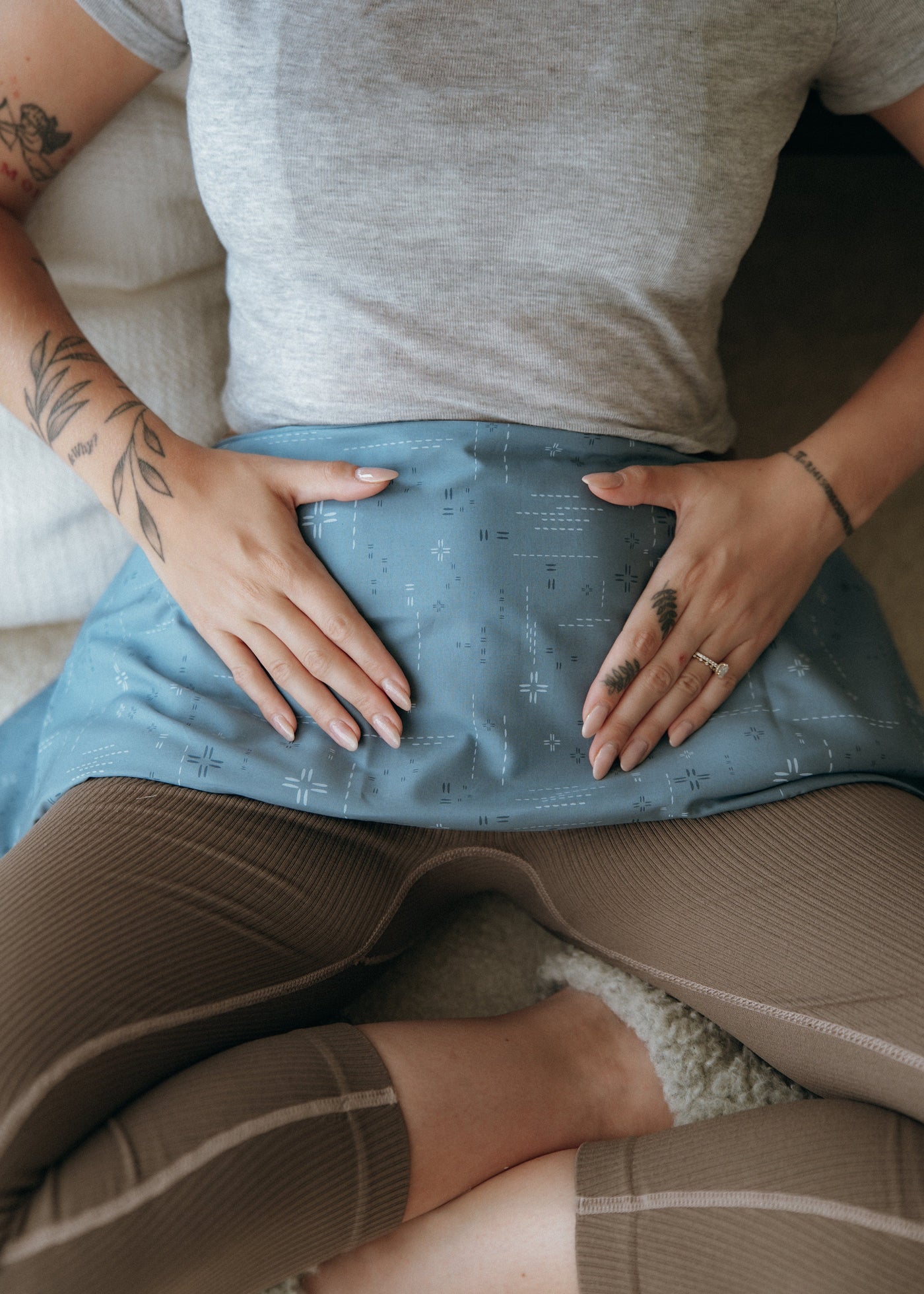 Parker Mountain Comfort Wraps Quiet Sky / Unscented Body Wrap