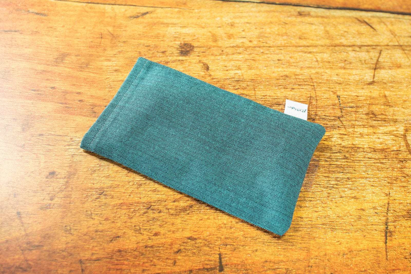 Parker Mountain Comfort Wraps  Teal / Unscented Eye Pillow | over your eyes or spot treatment anywhere on your body