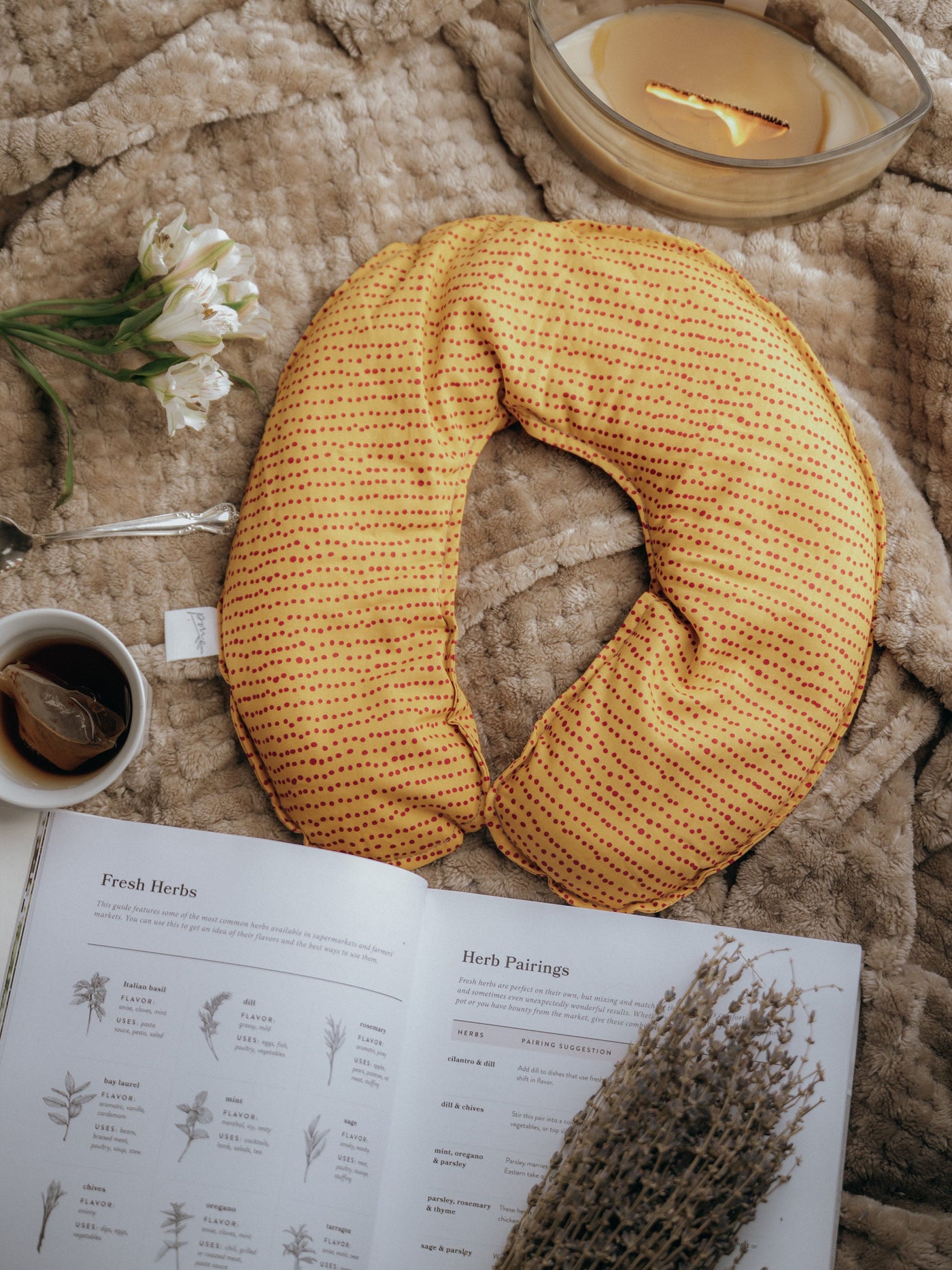 Parker Mountain Comfort Wraps Weighted Neck Pillow