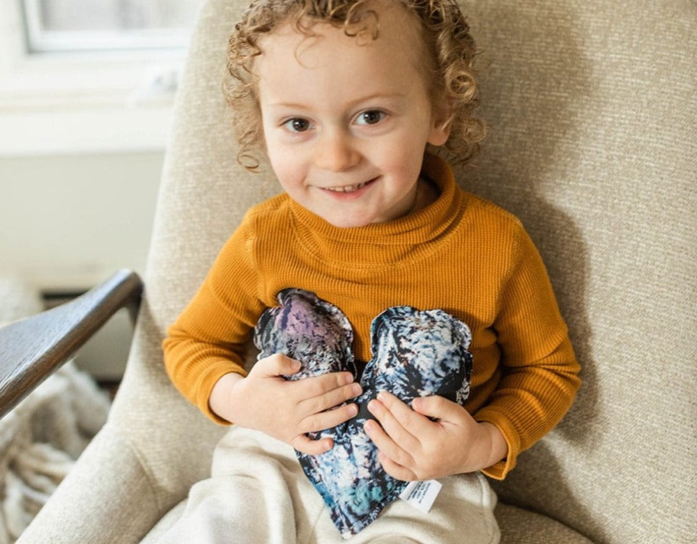 Parker Mountain Comfort Wraps Weighted Wrap Earth Views Collection | Heart of Hope | Limited Time Fabric