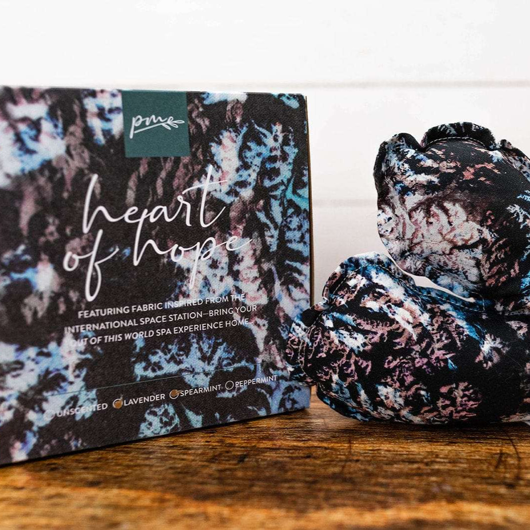 Parker Mountain Comfort Wraps Weighted Wrap Earth Views Collection | Heart of Hope | Limited Time Fabric